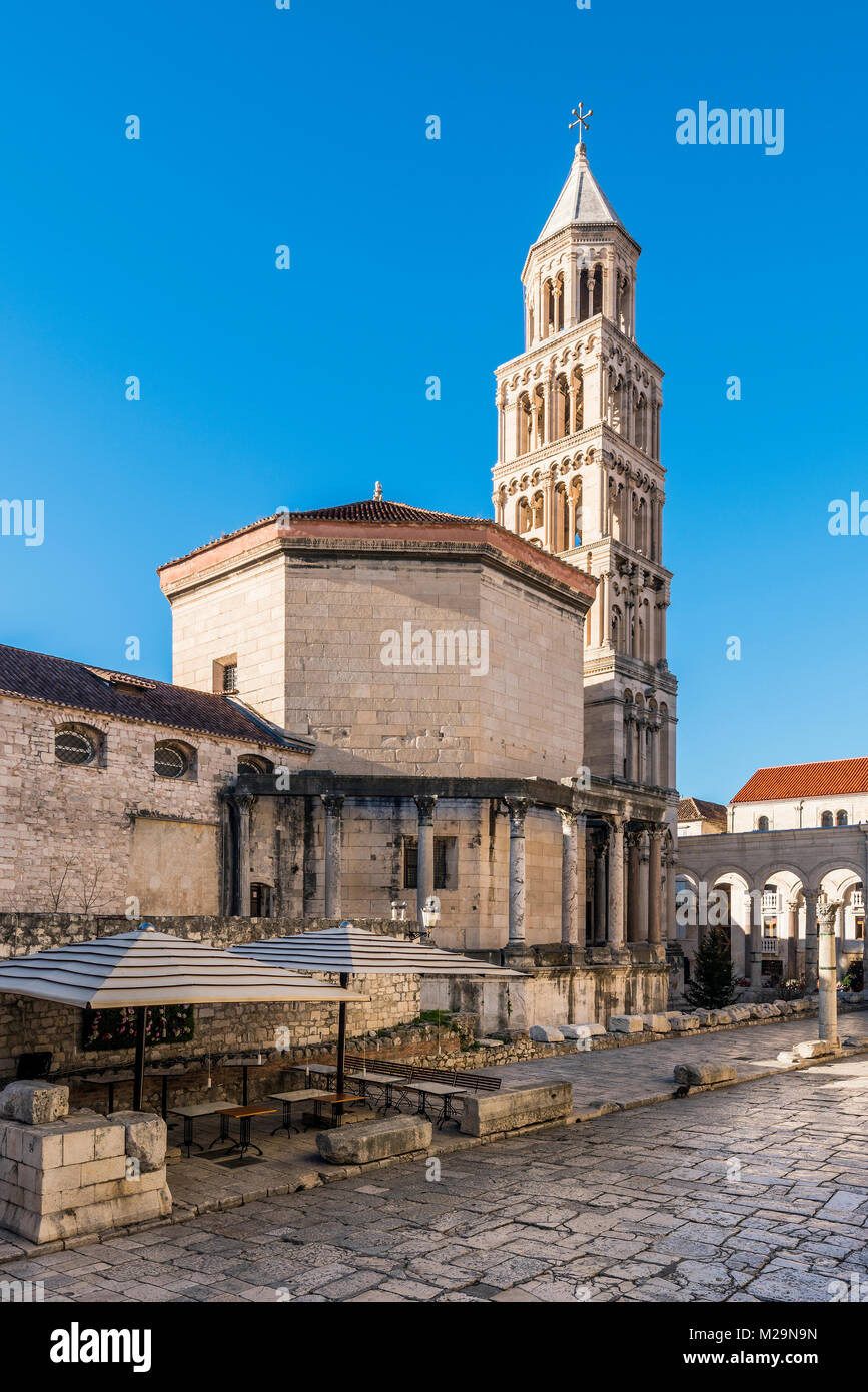 Palace of Diocletian, Split, Dalmatia, Croatia Stock Photo