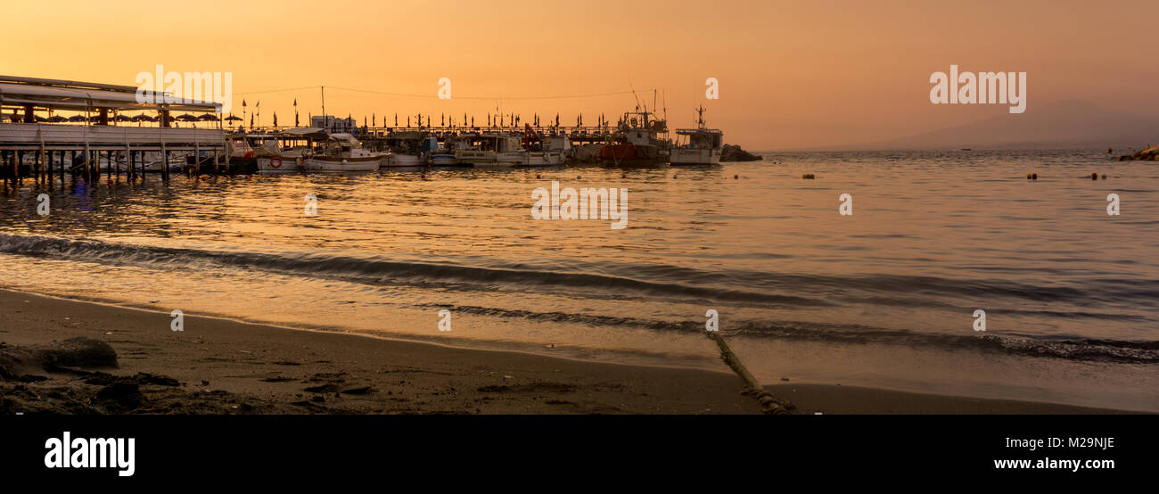 Marina Grande Sorrento Amalfi Coast Stock Photo