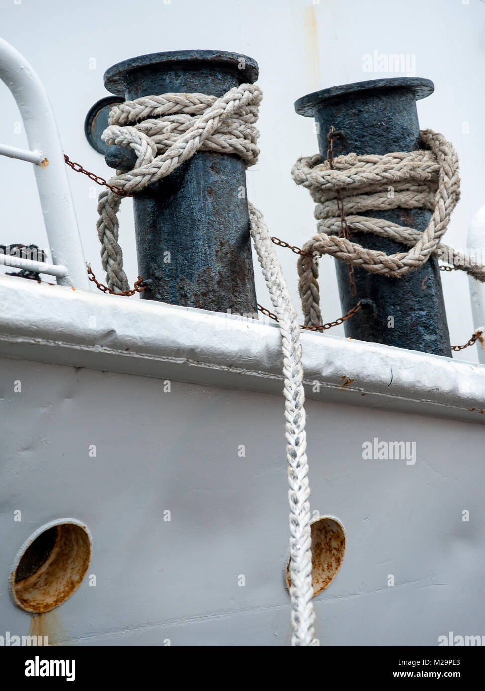 Boat Mooring Posts High Resolution Stock Photography and Images - Alamy