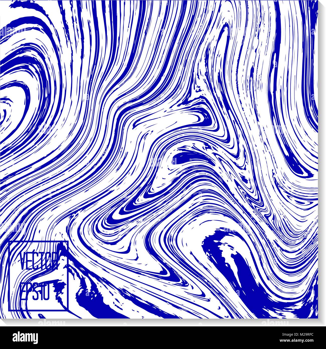 Blue Marble background. Vector illustration Stock Vector Image & Art ...