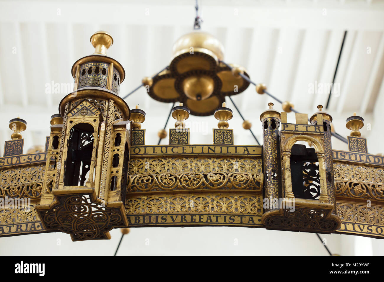 Detail of the Hezilo Chandelier (Heziloleuchter), also known as the