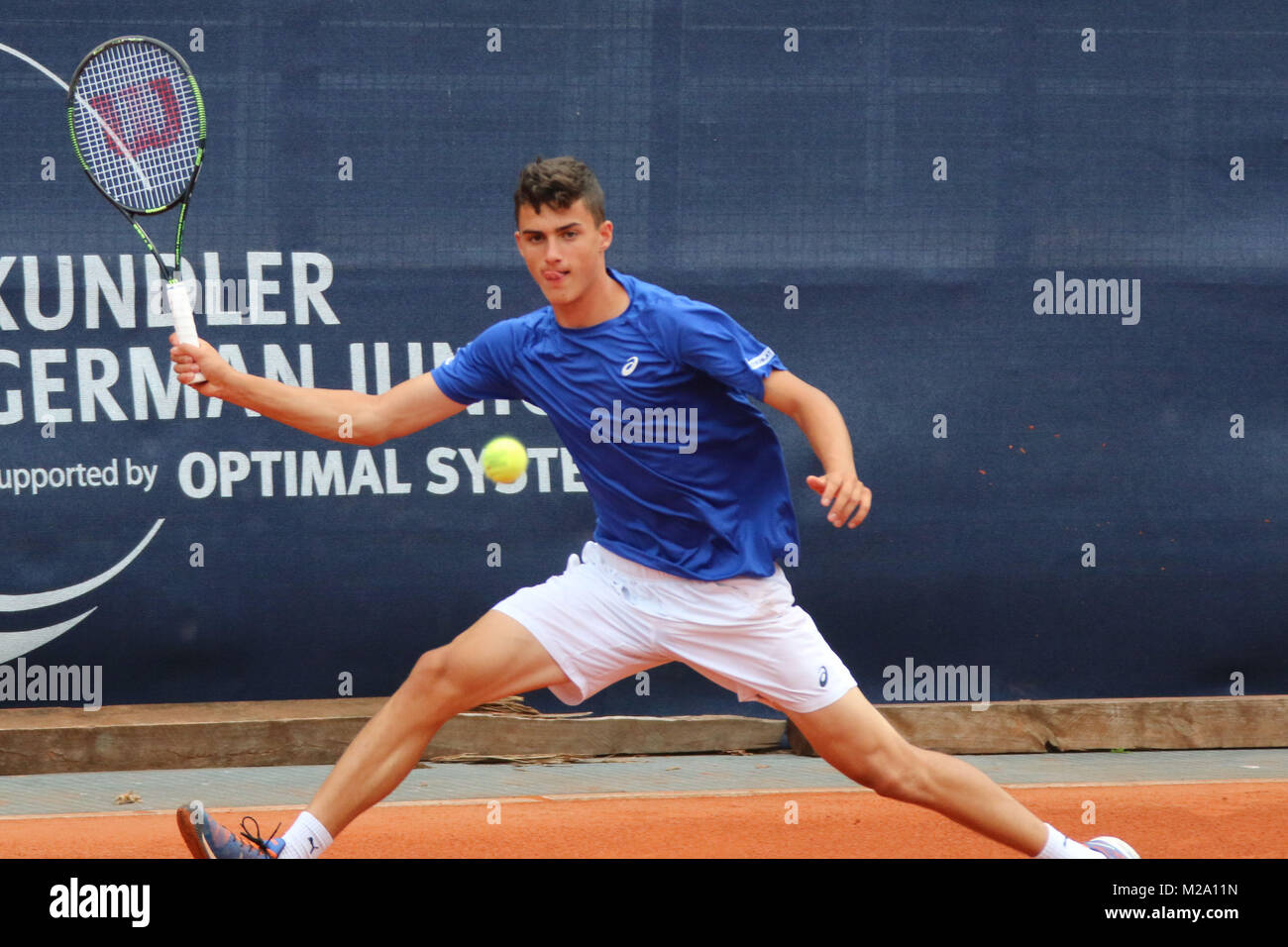 Alexander Erler (AUT), Allianz Kundler German Juniors supported by Optimal  Systems, International German Junior Championships 2015, Achtelfinale,  Dritte Runde, Berlin, 18.06.2015 Stock Photo - Alamy