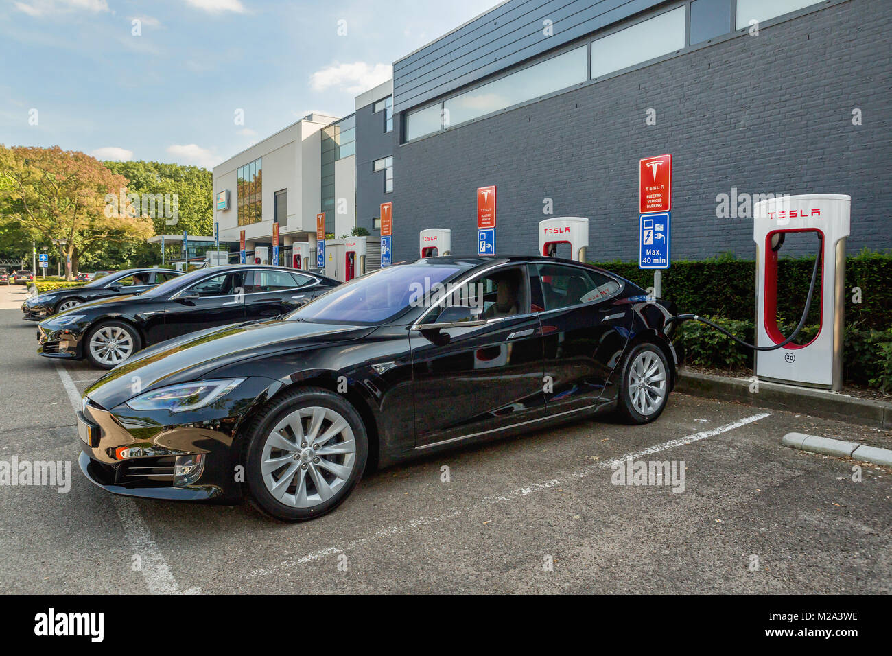 Tesla tilburg netherlands hi-res stock photography and images - Alamy
