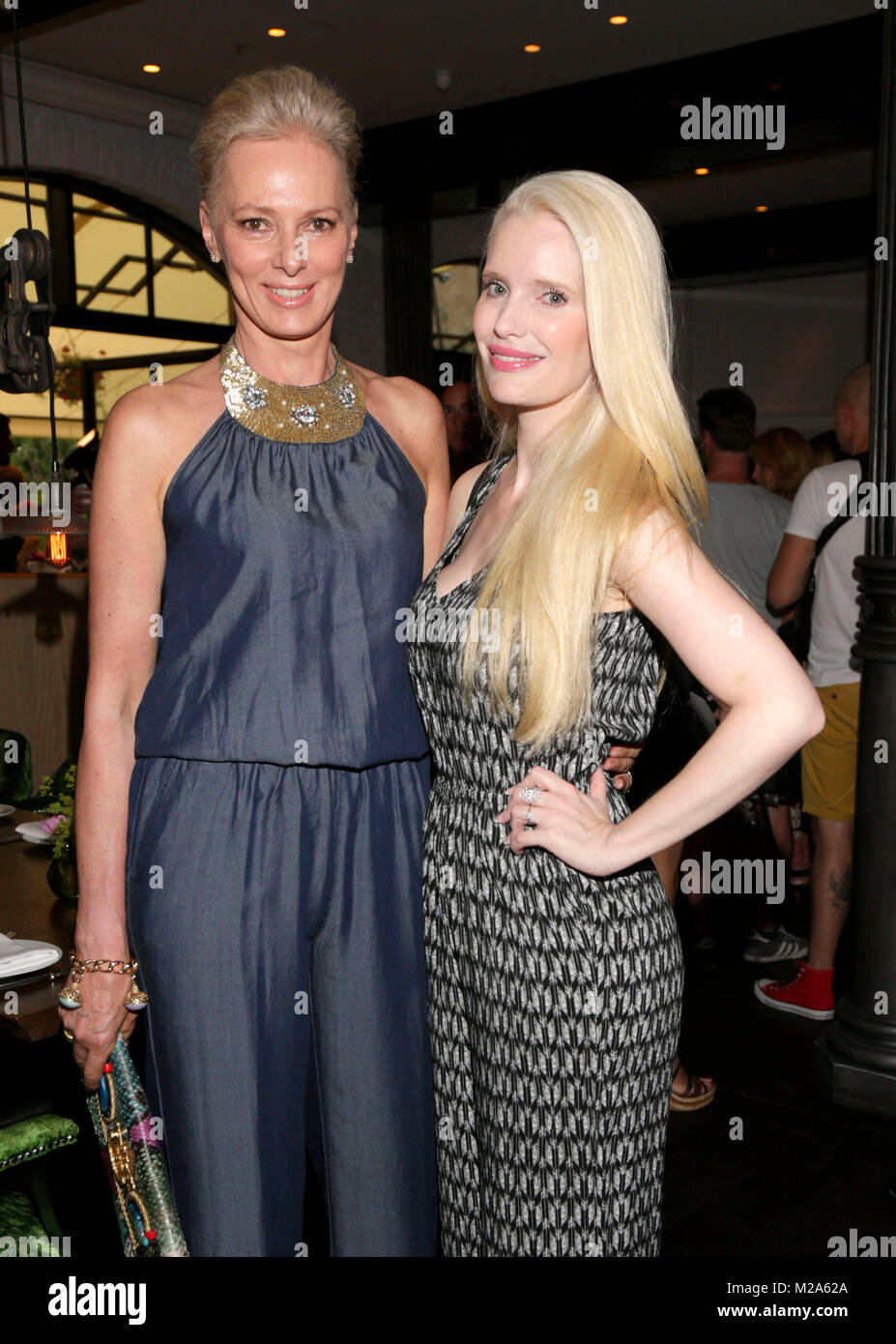 Petra van Bremen, Wanawake Ladies Dinner im Restaurant Grace im Hotel Zoo  Berlin am 05.07.2015 Stock Photo - Alamy