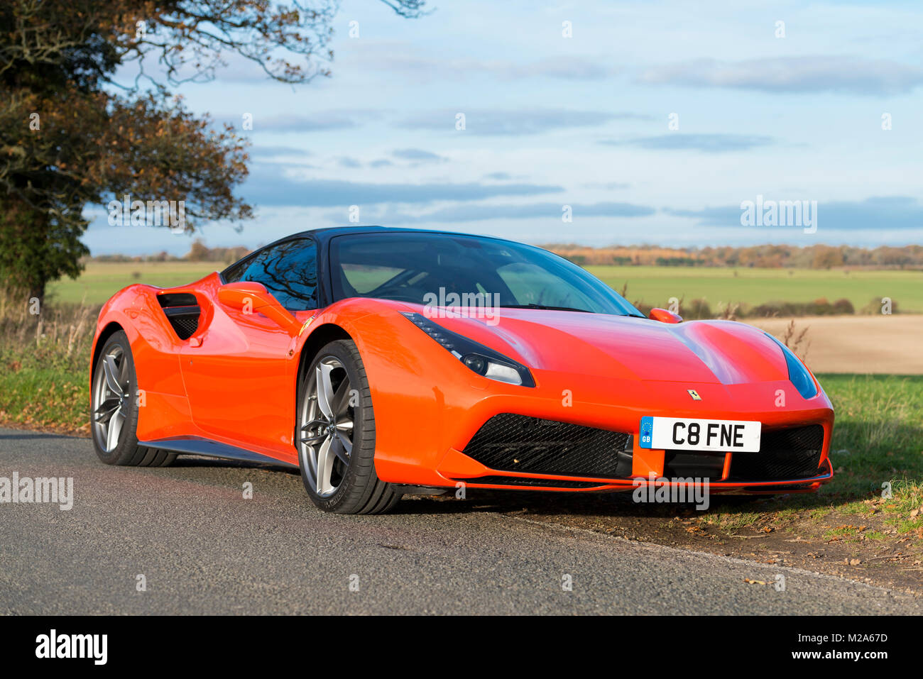 A Ferrari 488 Gtb 39 Litre V8 0 62 Mph 3 Sec Top Speed