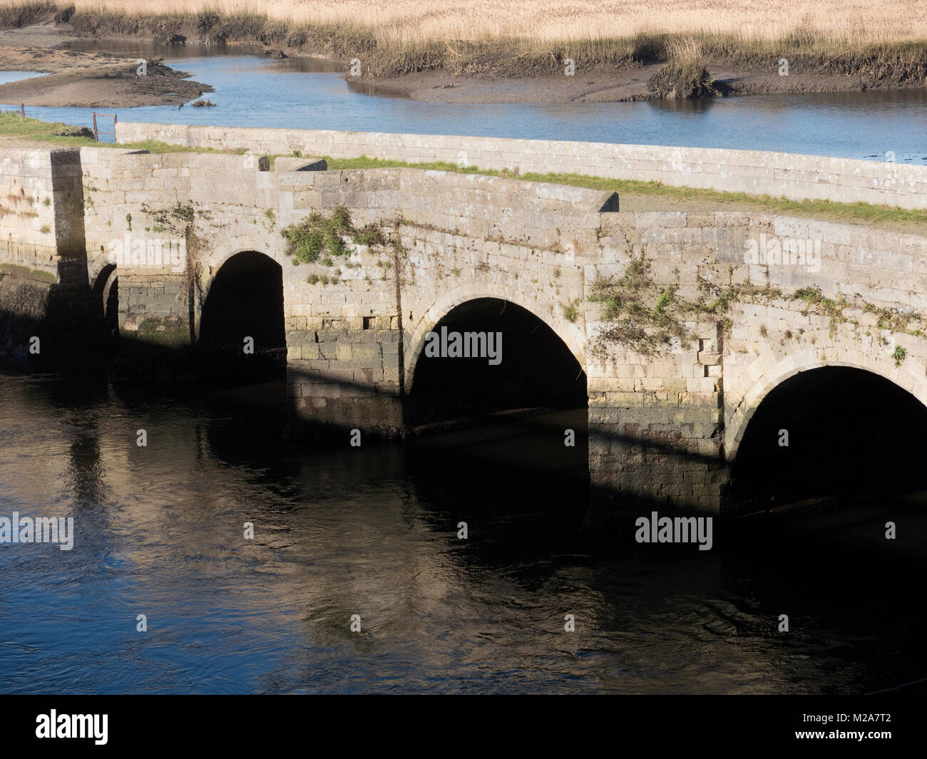 Old Redbridge East bridge, Lower Test Nature reserve, Southampton