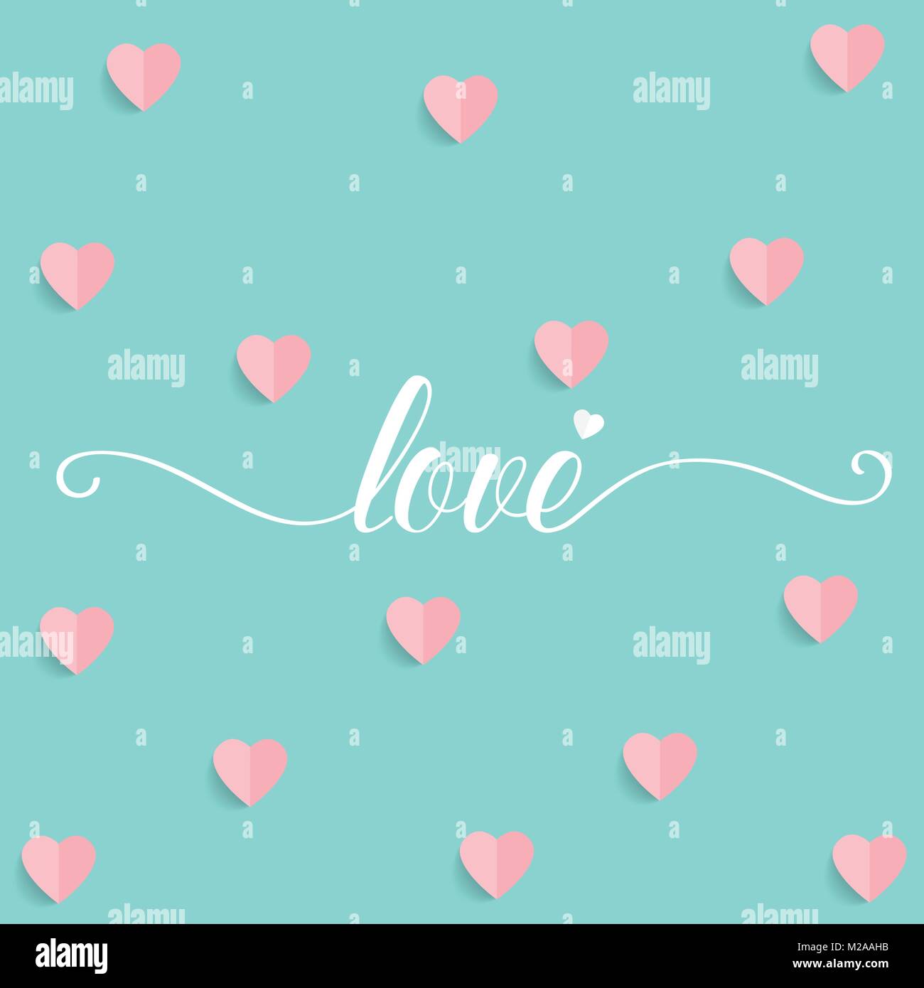 Valentines day. Red hearts Stock Vector Image & Art - Alamy