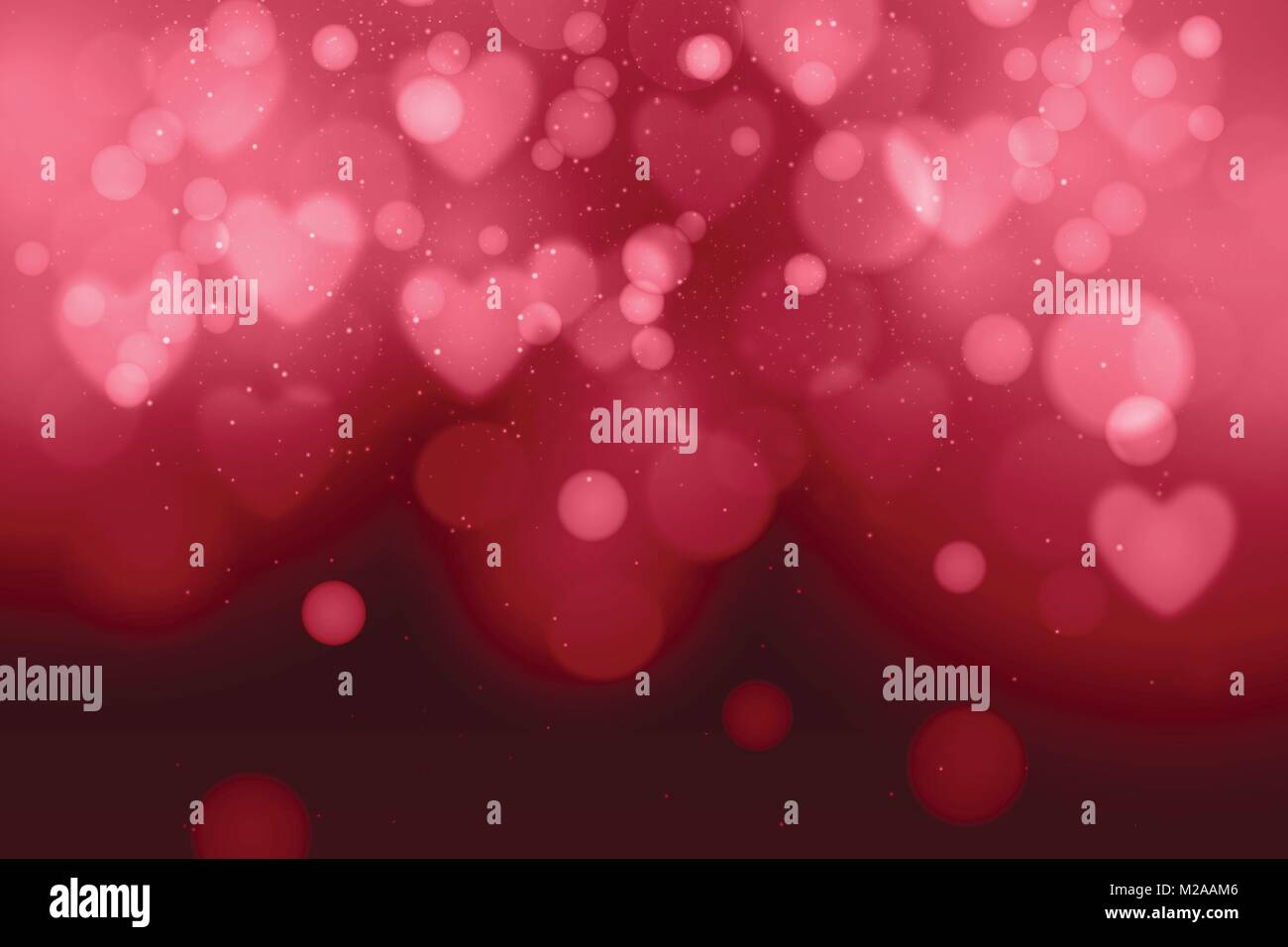 Valentines day. Red hearts Stock Vector Image & Art - Alamy