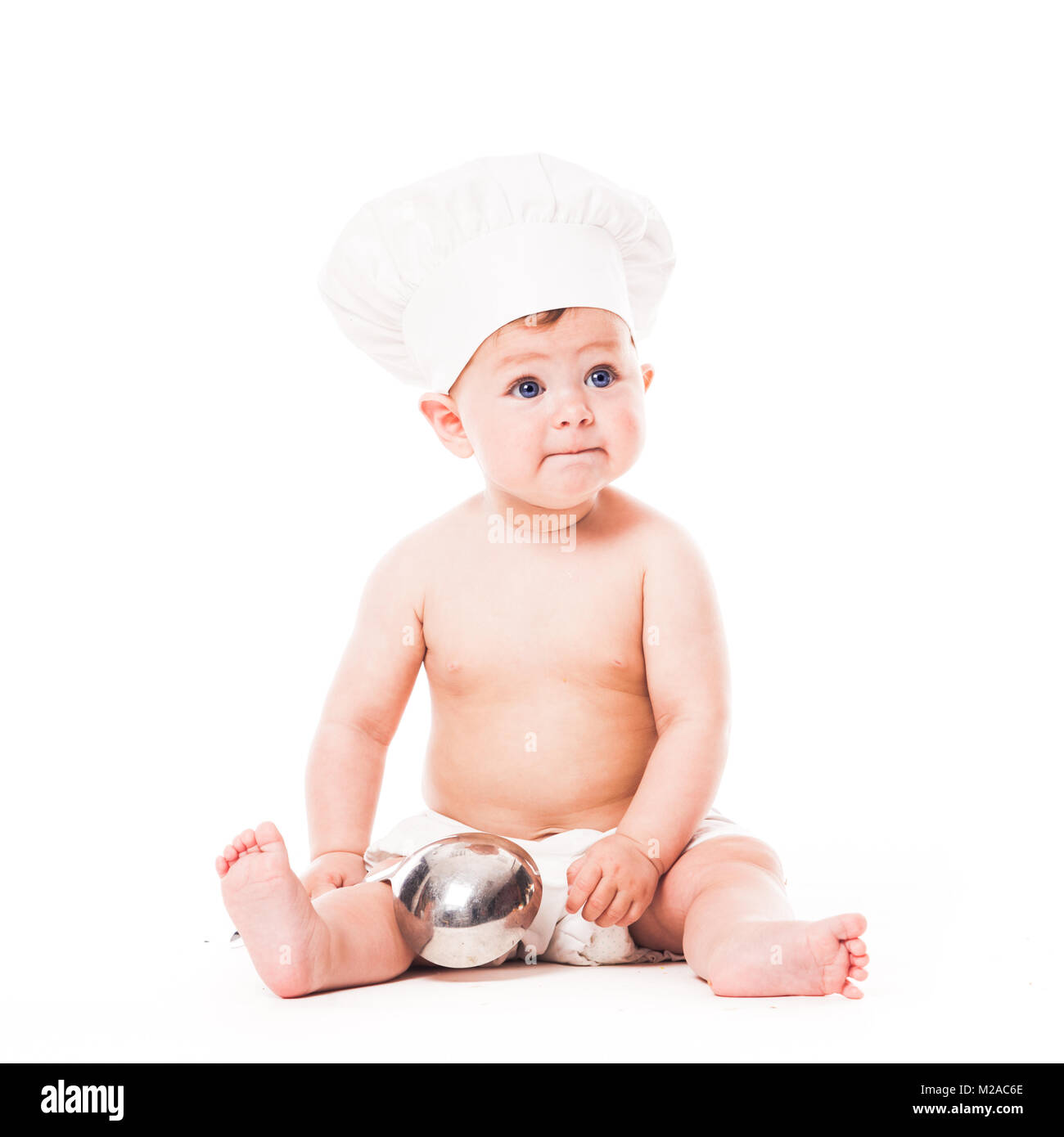 Baby cook stock photo. Image of girl, cute, child, cutting - 23481162