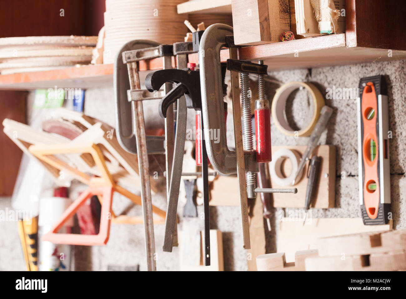 Set of locksmith tools Stock Photo Alamy