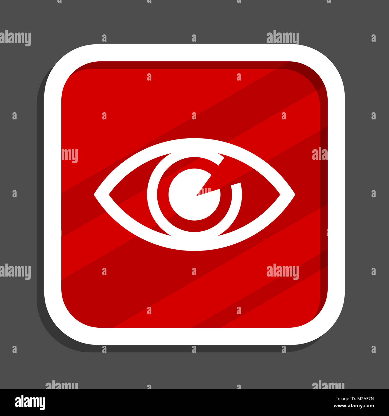 Square eye vision logo hi-res stock photography and images - Alamy