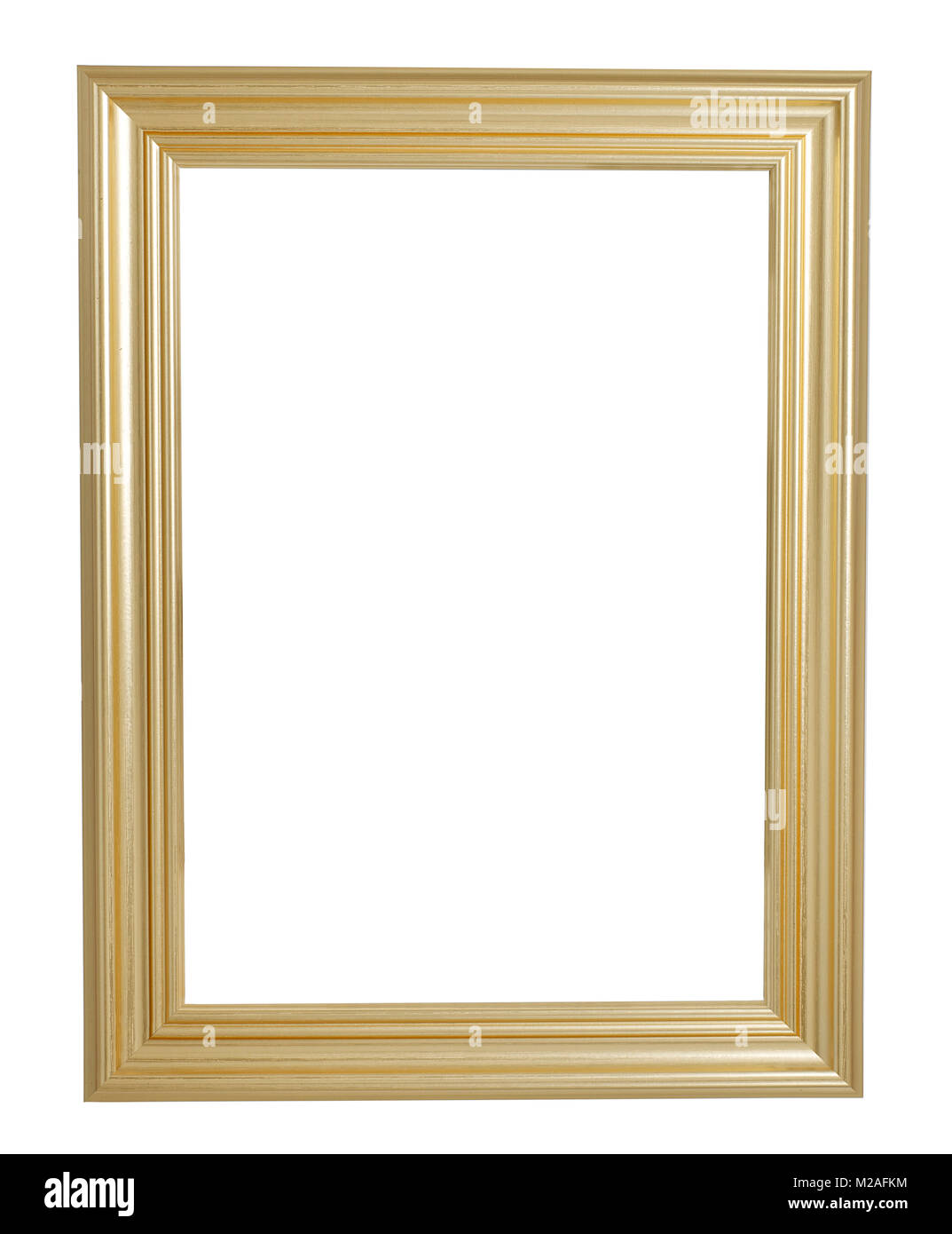 gold picture frame Stock Photo