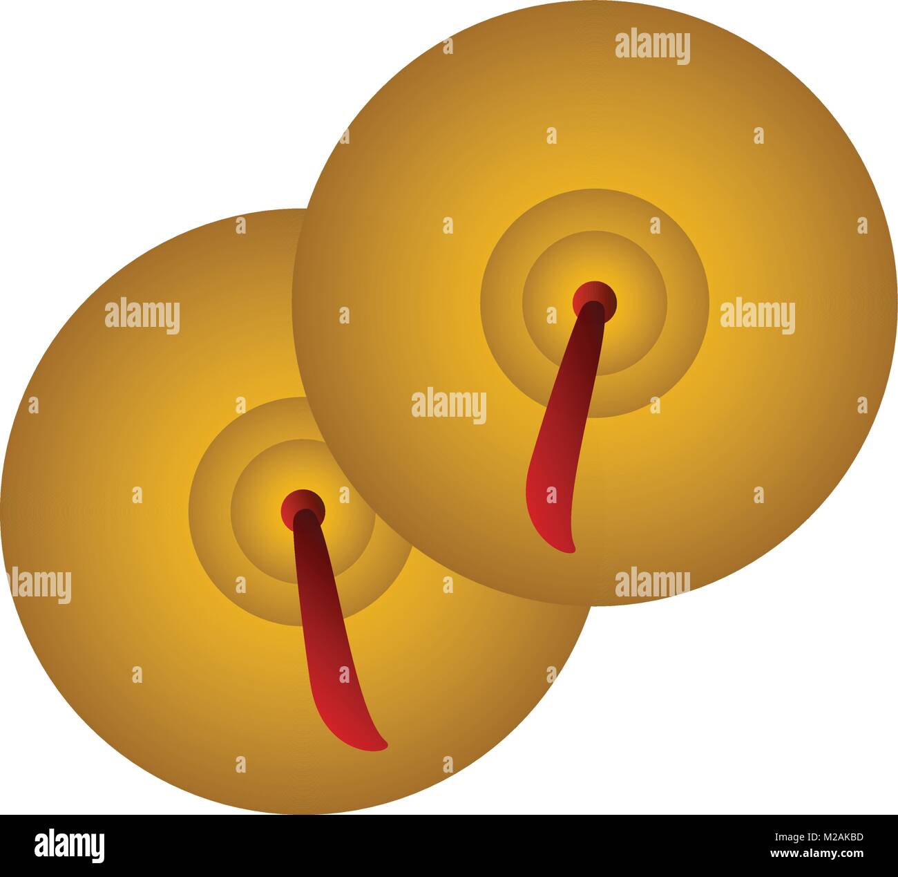 Isolated cymbals. Musical instrument Stock Vector Image & Art Alamy