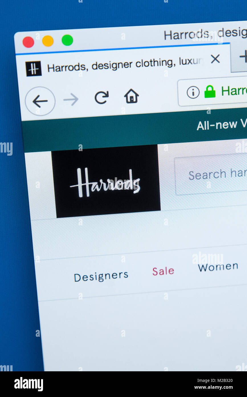 The harrods website hires stock photography and images Alamy