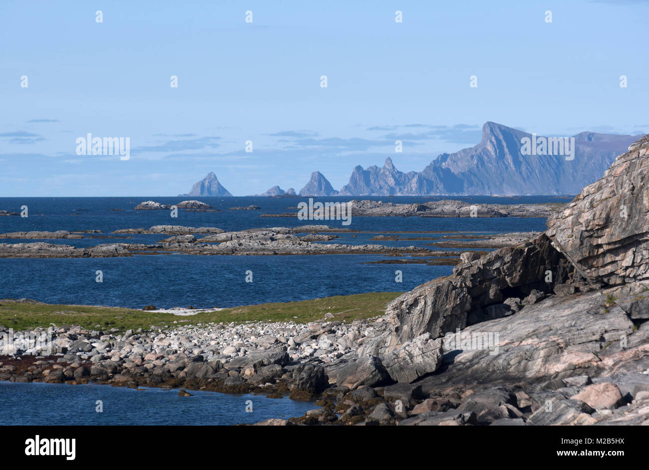 Vesterålen archipelago coast, Nordland county, Norway Stock Photo - Alamy