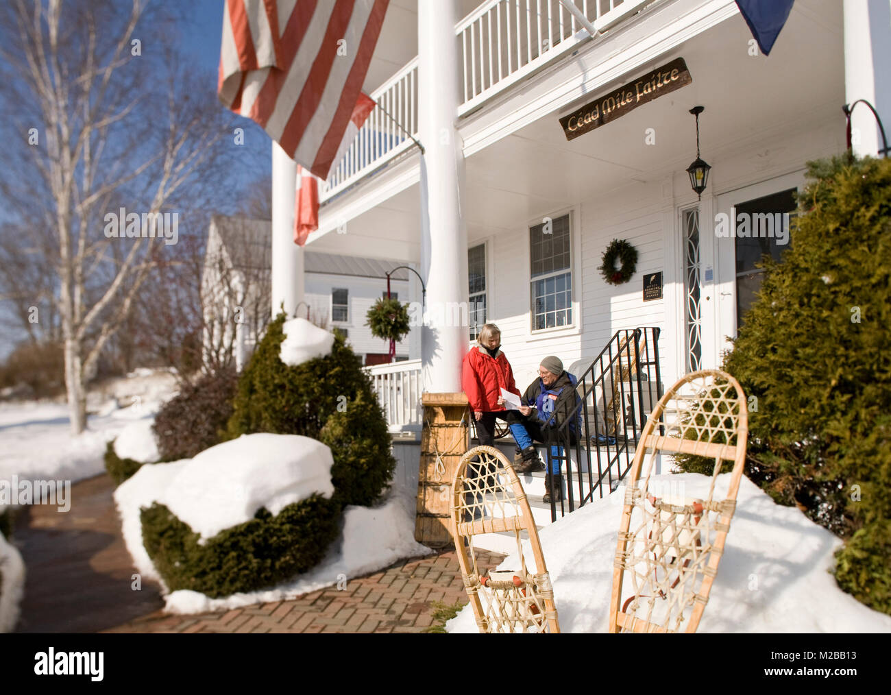 Rabbit Hill Inn,Lower Waterford,Northeast Kingdom,Vermont Stock Photo