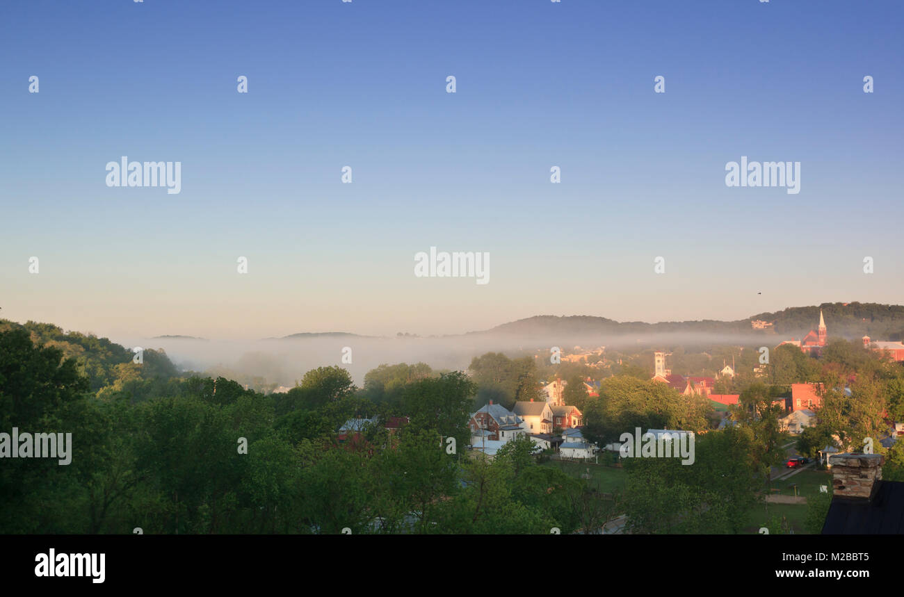 Hermann,Missouri,Historic German Settlement Stock Photo Alamy