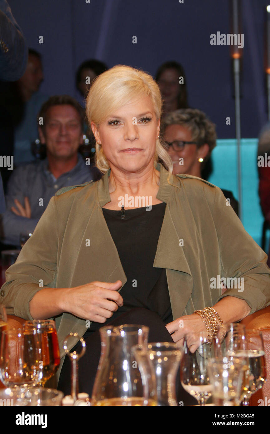 Ina Mueller (Moderatorin, Saengerin), NDR Talkshow, Hamburg, 18.09.2015 Stock Photo