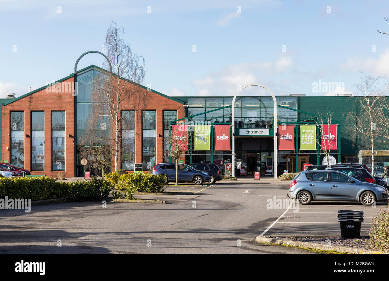 Leekes of Melksham, Beanacre Rd, Melksham, Wiltshire, England Stock