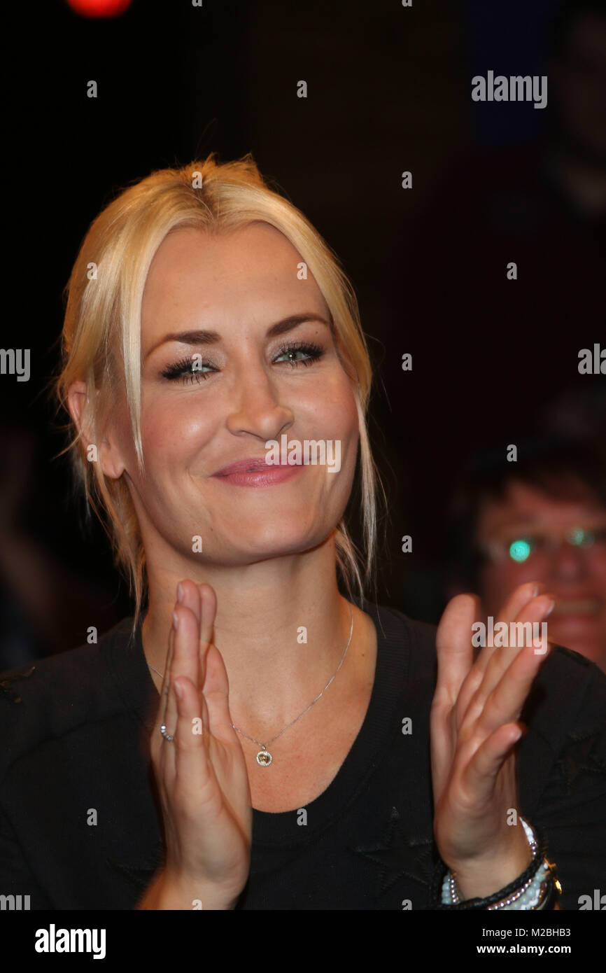 Sarah Connor (Saengerin), NDR Talkshow, Hamburg, 02.10.2015 Stock Photo