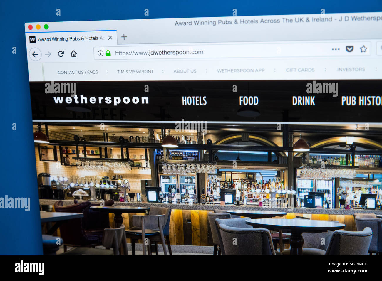 Wetherspoons logo wetherspoon logo hires stock photography and images