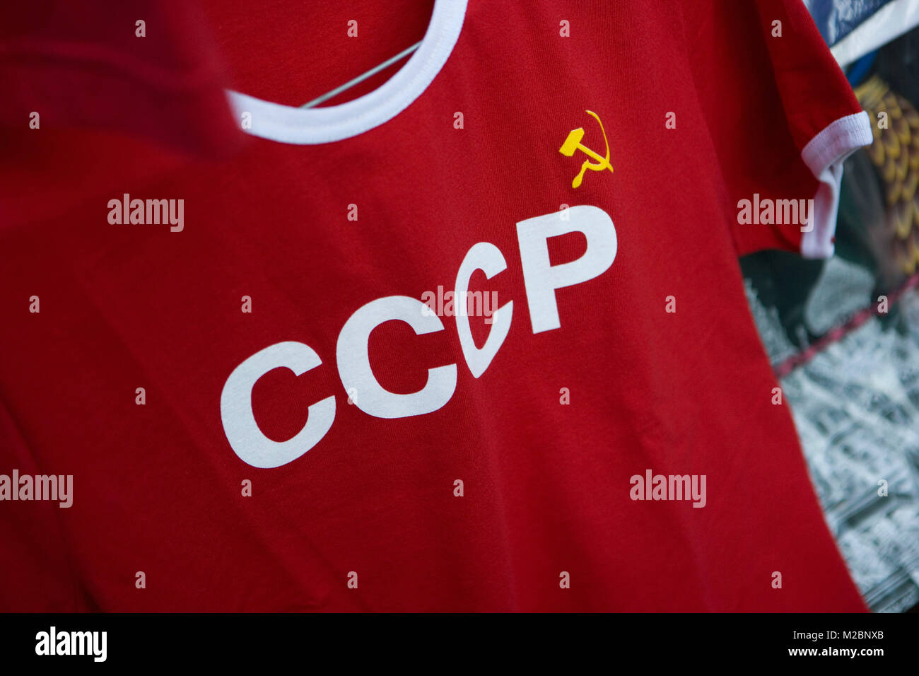 Cccp t shirt hi-res stock photography and images - Alamy