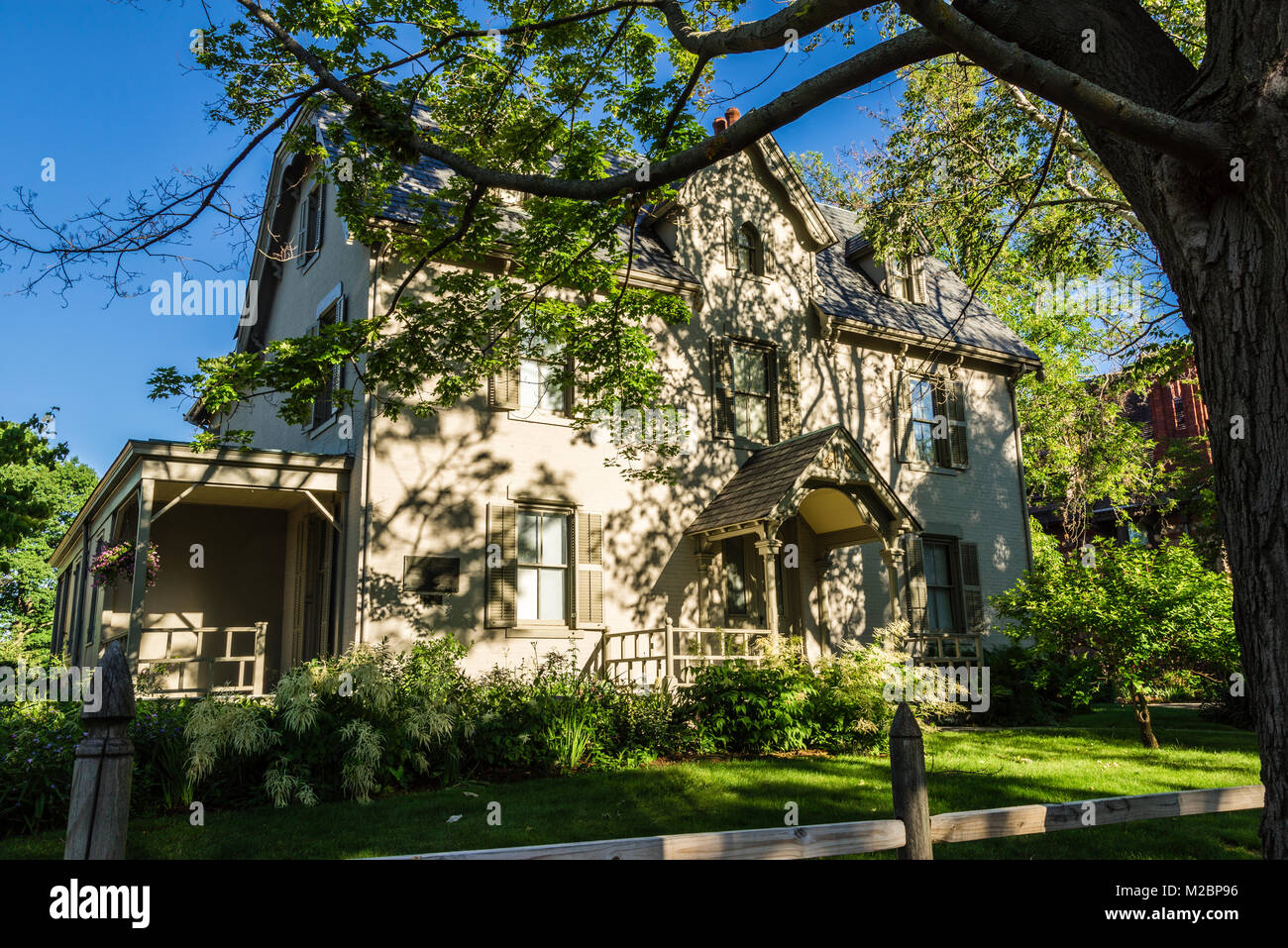 Harriet Beecher Stowe House Hartford, Connecticut, USA Stock Photo Alamy