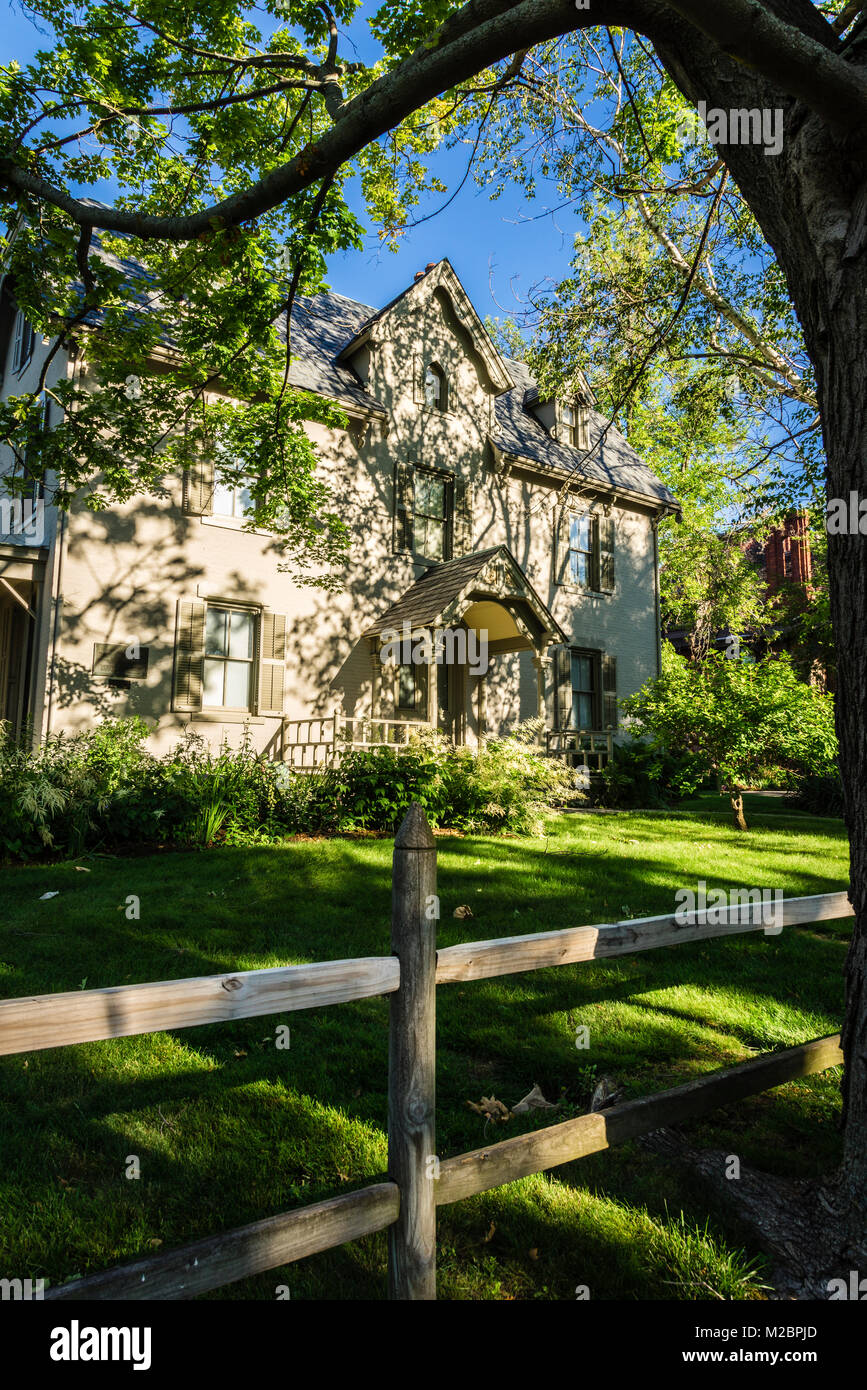 Harriet Beecher Stowe House Hartford, Connecticut, USA Stock Photo Alamy