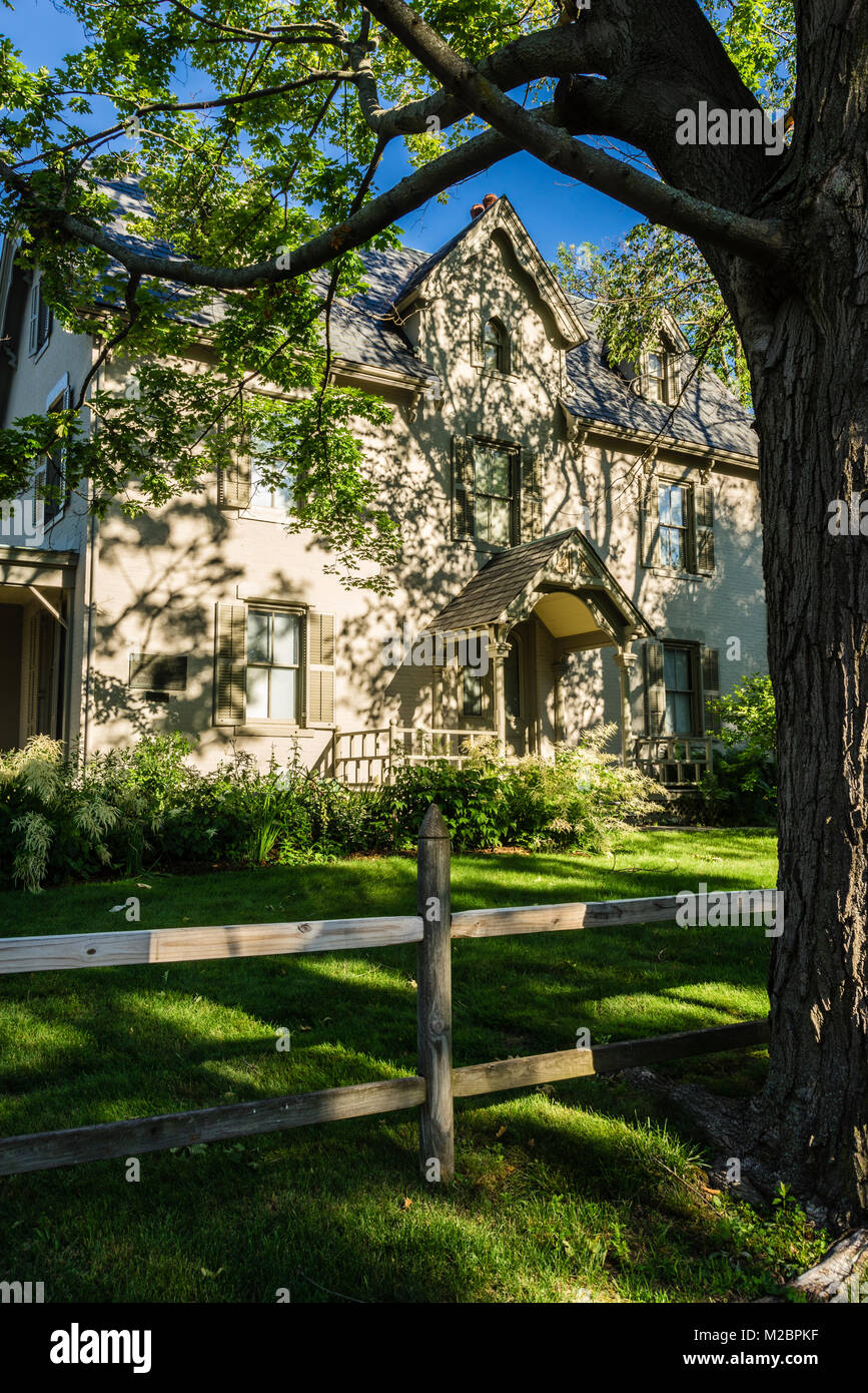 Harriet Beecher Stowe House Hartford, Connecticut, USA Stock Photo Alamy