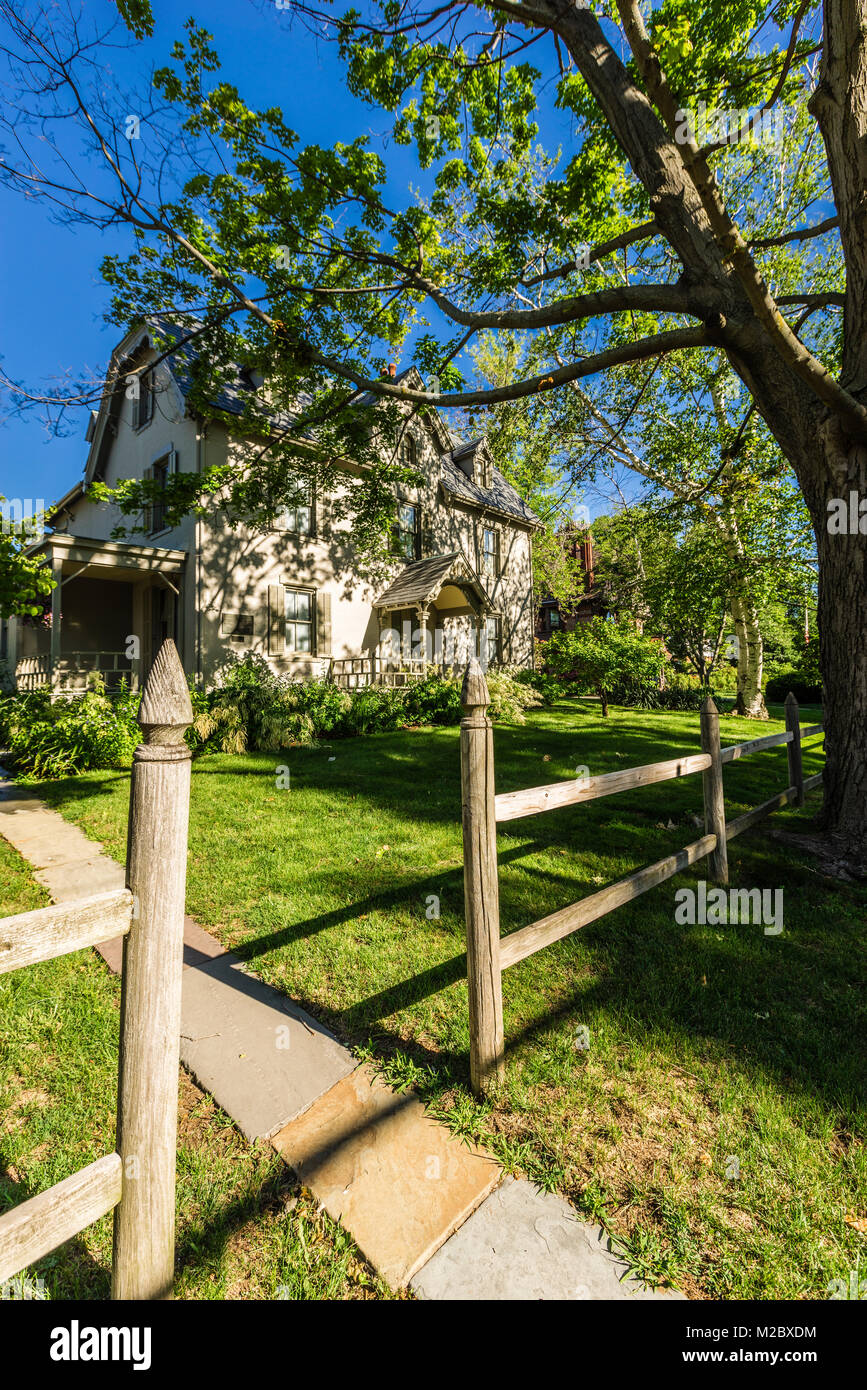 Harriet Beecher Stowe House Hartford, Connecticut, USA Stock Photo Alamy