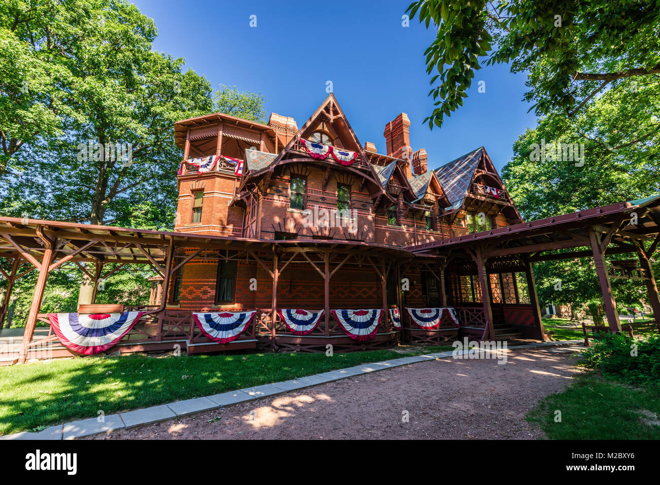 Mark Twain House Hartford, Connecticut, USA Stock Photo Alamy