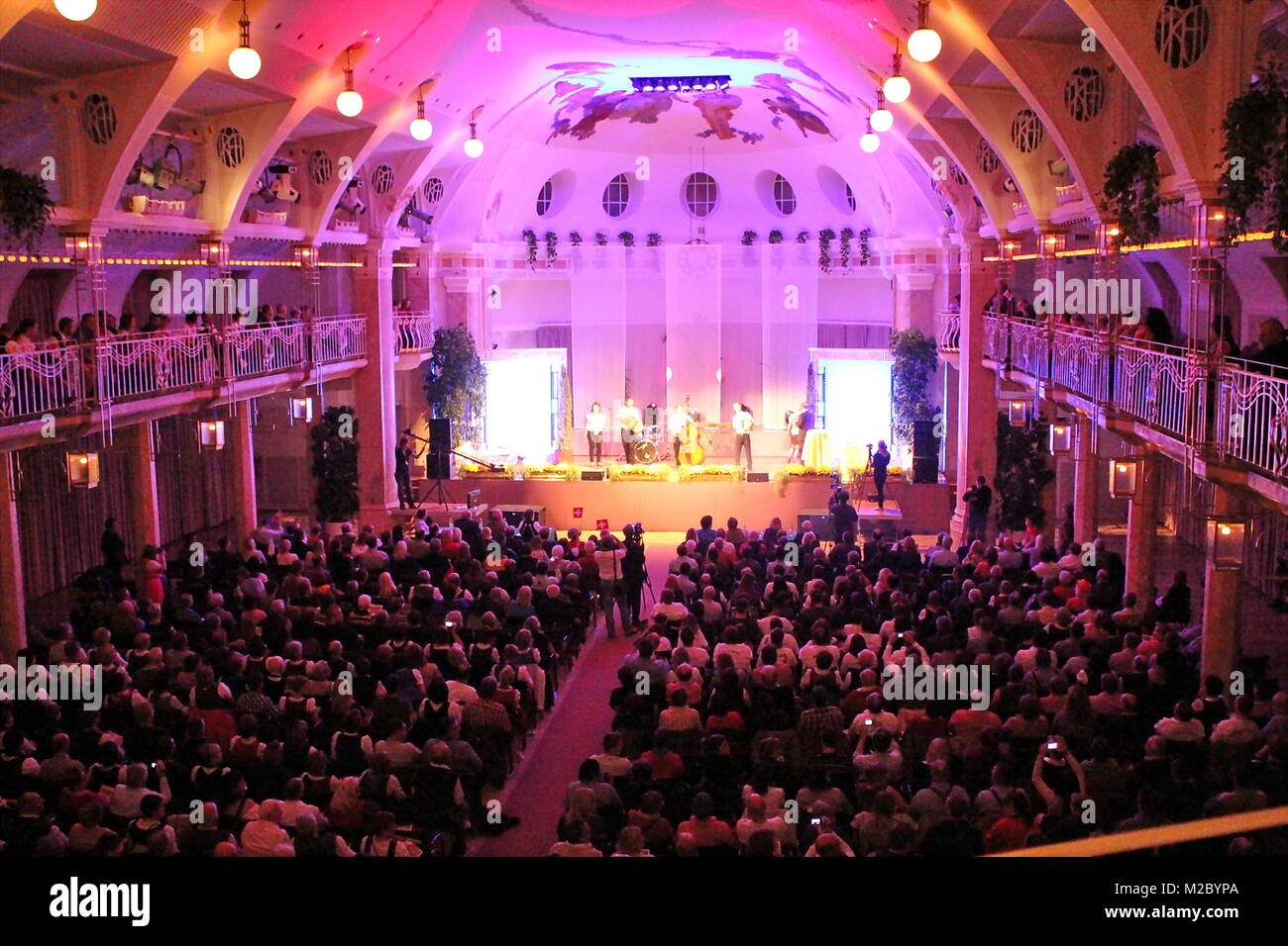 Der Kursaal von Meran hier wurden die Sieger des Alpen Grand Prix