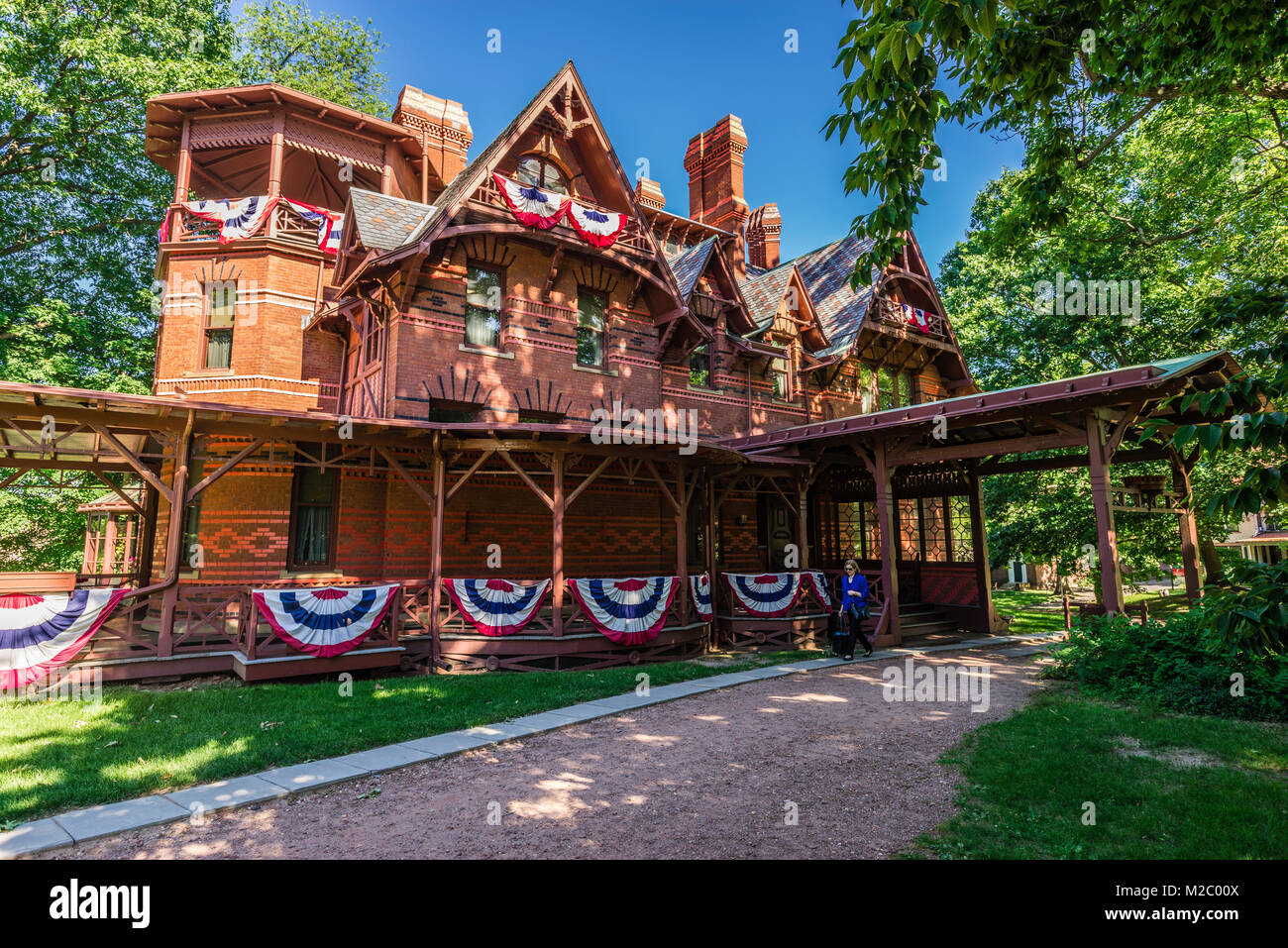 Mark Twain House Hartford, Connecticut, USA Stock Photo Alamy