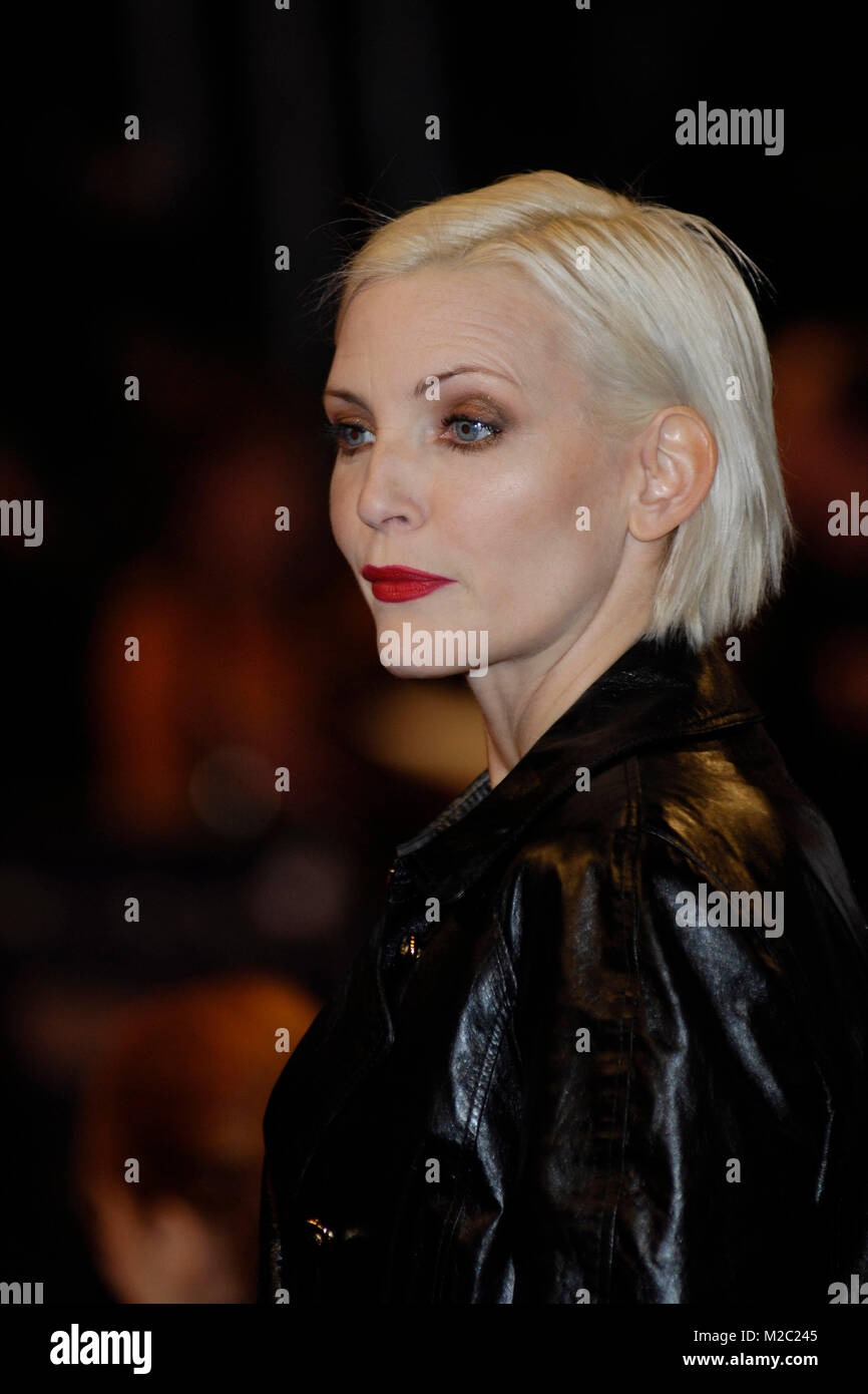 Nadja Auermann bei der Deutschlandpremiere des neuen James Bond-Filmes 'Ein Quantum Trost' in Berlin am 03.11.2008/Foto: niehaus Stock Photo