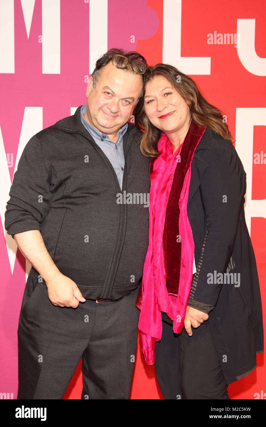 Albert Wiederspiel Eva Mattes, Tatort, Filmfest Hamburg, 05.10.2015 Stock Photo