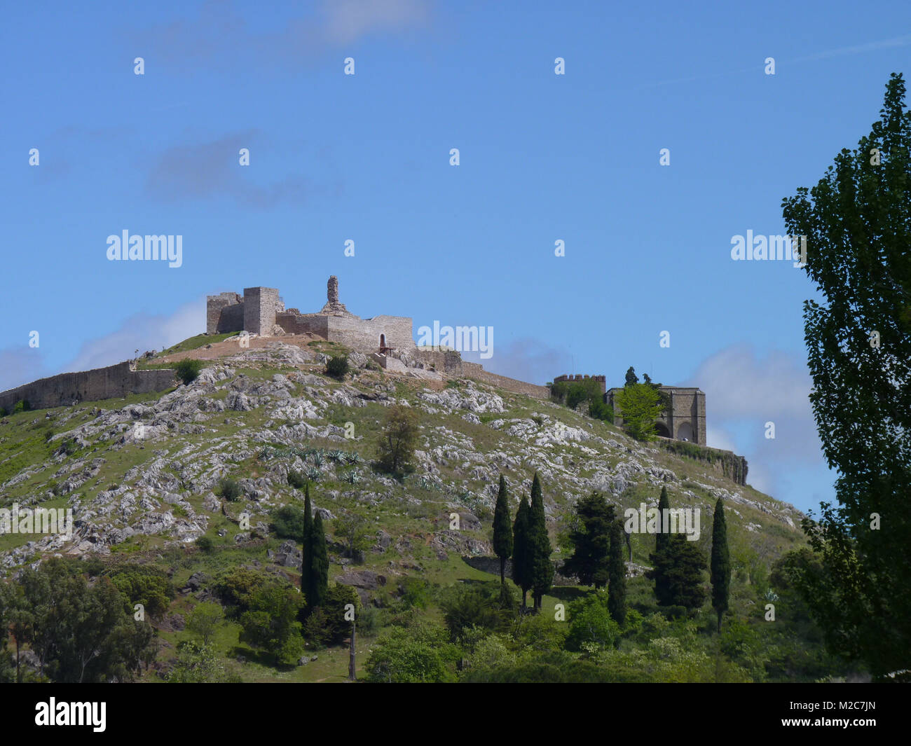 Castillo de Aracena, Spain Stock Photo - Alamy