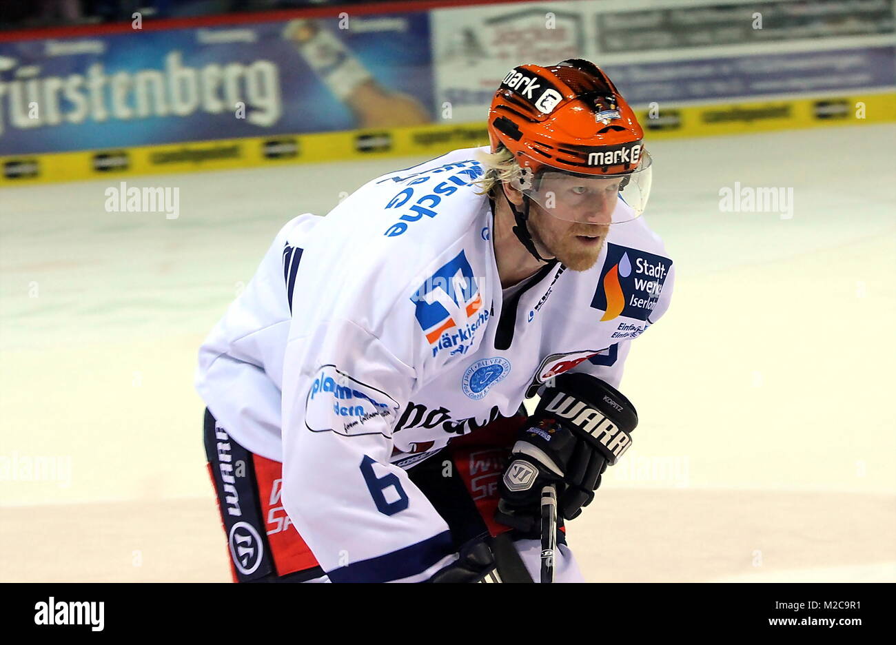 Lasse Kopitz Verteidiger Iserlohn Roosters Deutsche Eishockey Liga Del 3 Sptg Serc Wild Wings Vs Iserlohn Roosters Stock Photo Alamy