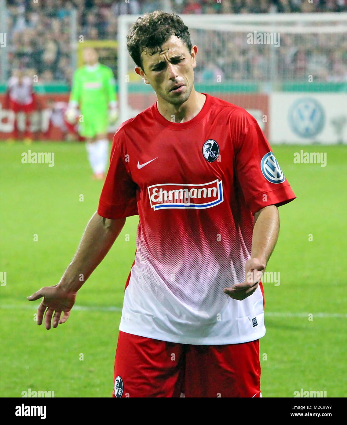 Admir Mehmedi - DFB-Pokal 2013/14: SC Freiburg vs - VfB Stuttgart Stock Photo