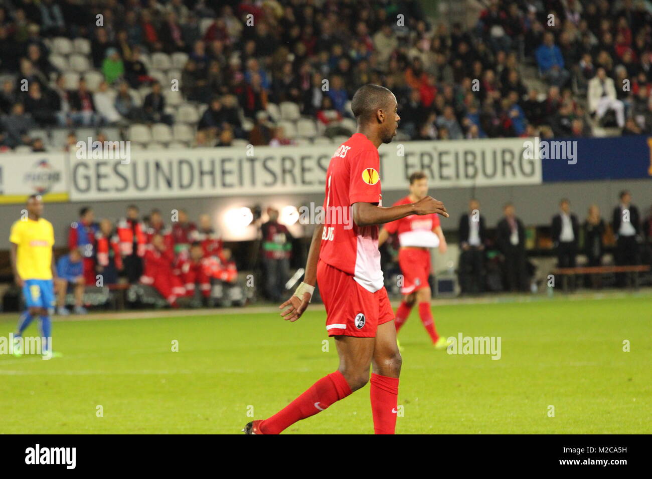 Gelson Fernandes, SC Freiburg, Fussball-Europa-League: 3. Spieltag, SC Freiburg vs. Estoril Praia Stock Photo