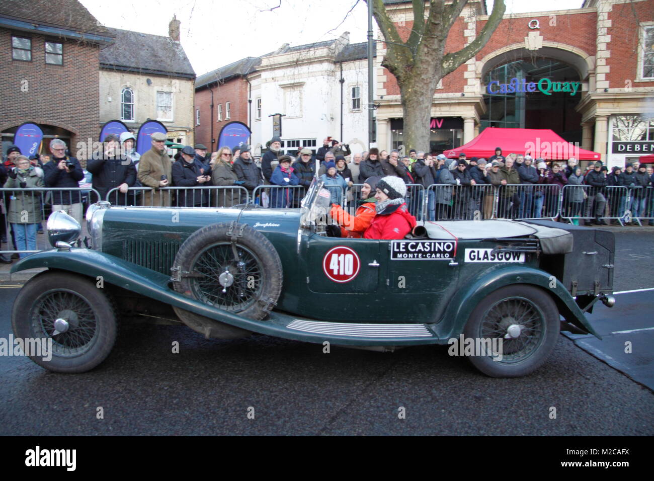 Monte Carlo Rally 2018 Stock Photo Alamy
