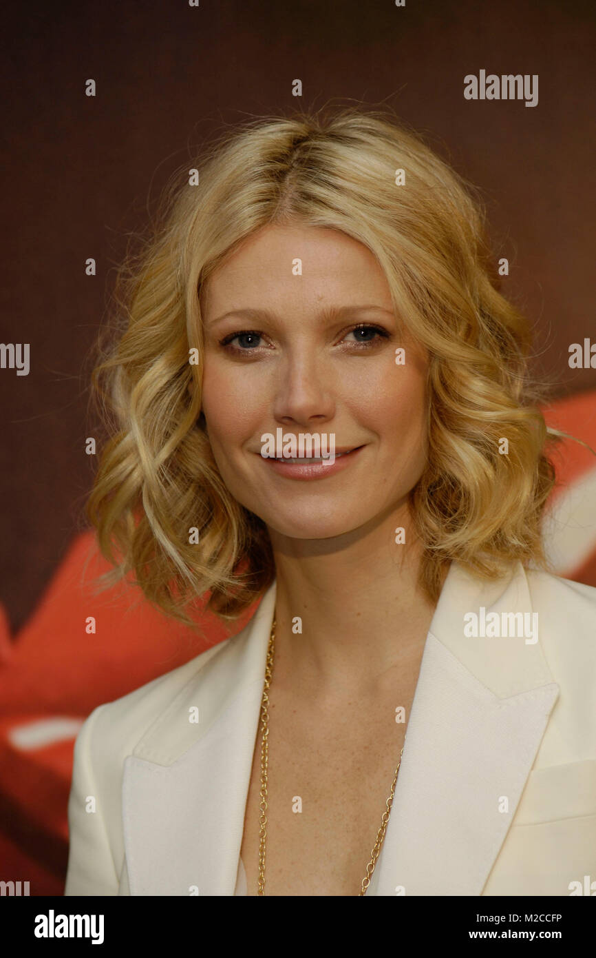 Die US-Schauspielerin Gwyneth Paltrow beim Fotocall zum Film 'Iron Man' in Berlin am 22.04.2008 / Foto: niehaus Stock Photo