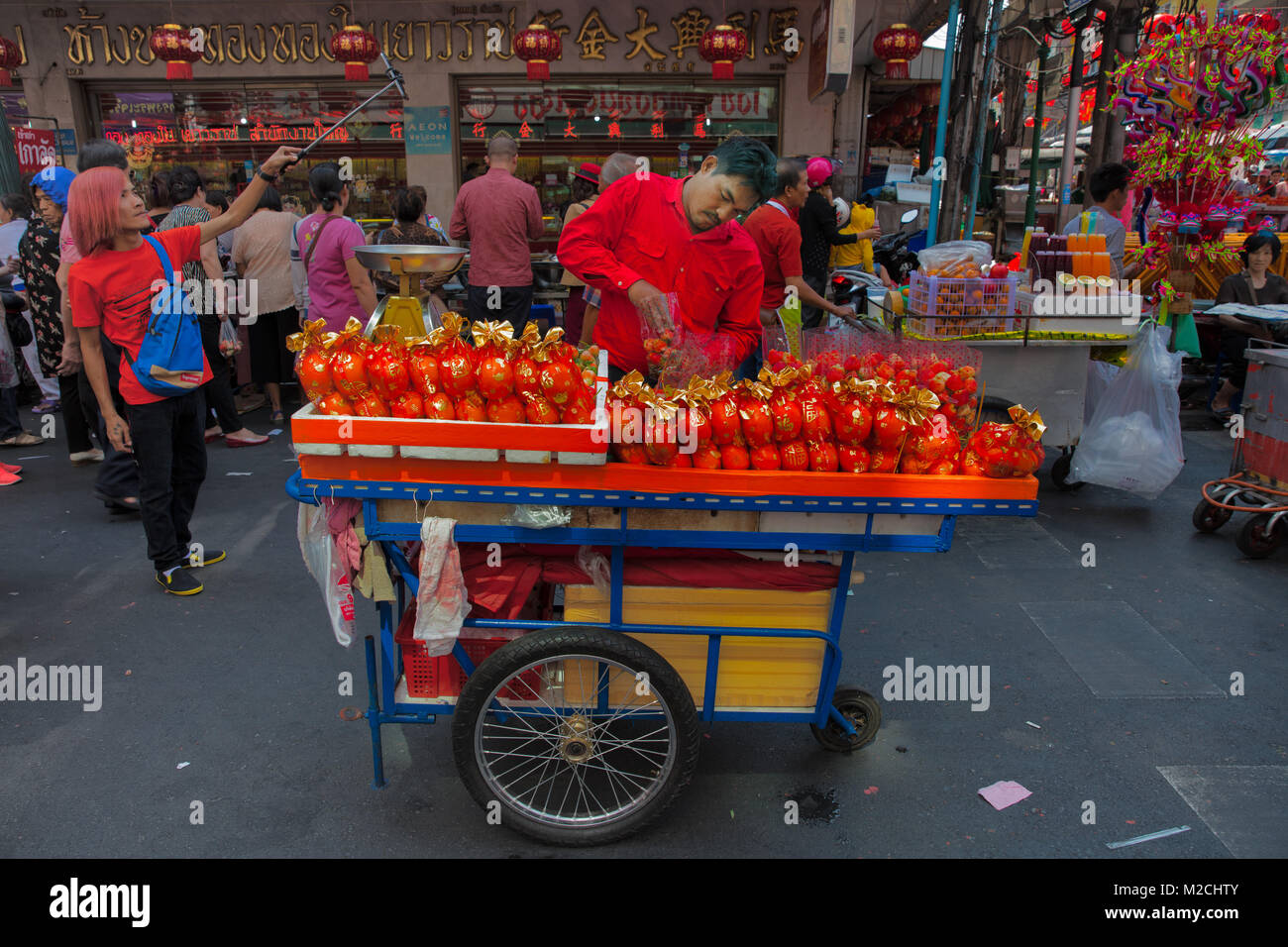 Chinese New Year China Town Bangkok Thailand Asia Stock Photo Alamy Chinese New Year China Town Bangkok Thailand Asia Stock Photo Alamy
