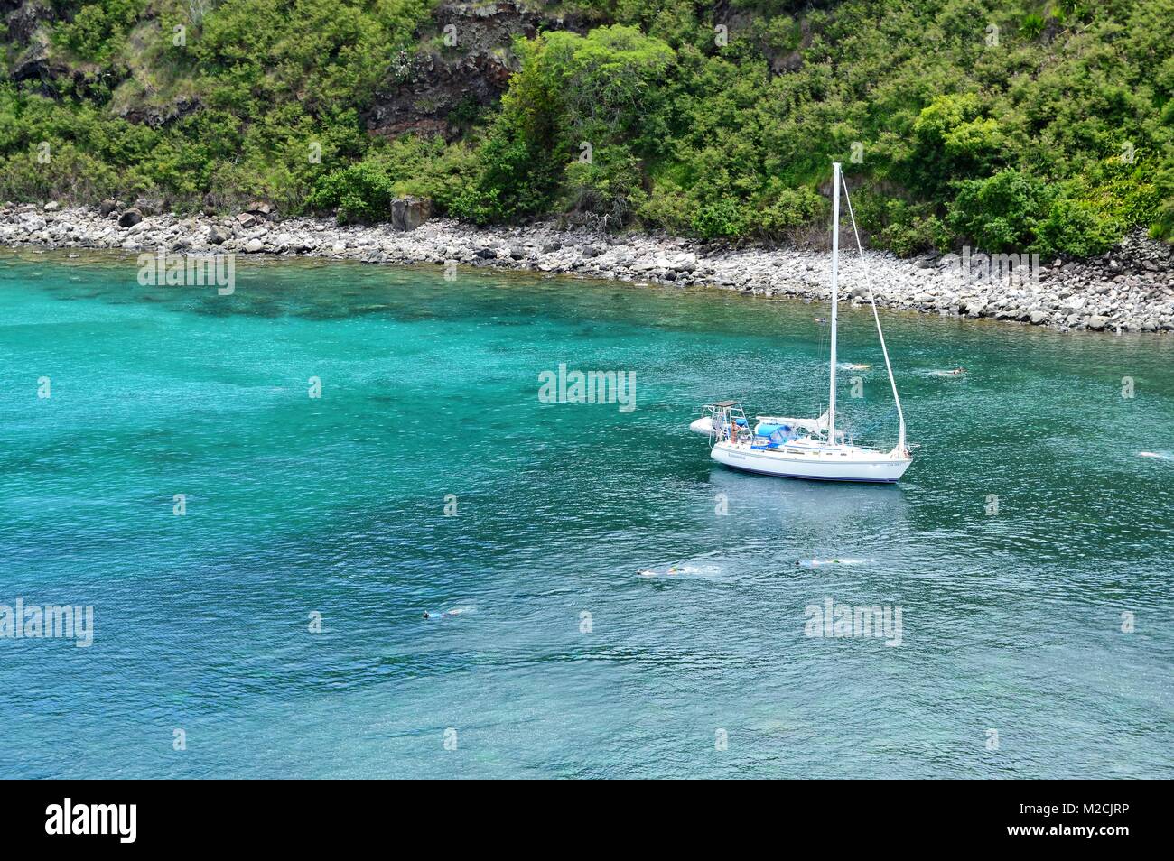 Sailboat in the Water Stock Photo