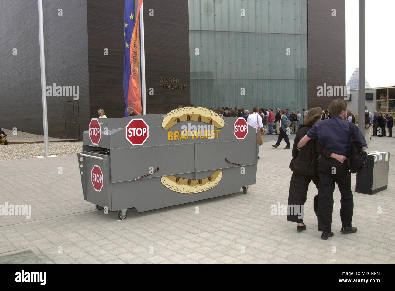 Eroeffnung der EXPO 2000, der ersten und bisher einzigen Weltausstellung in Deutschland, in Hannover am 01.06.2000 Stock Photo