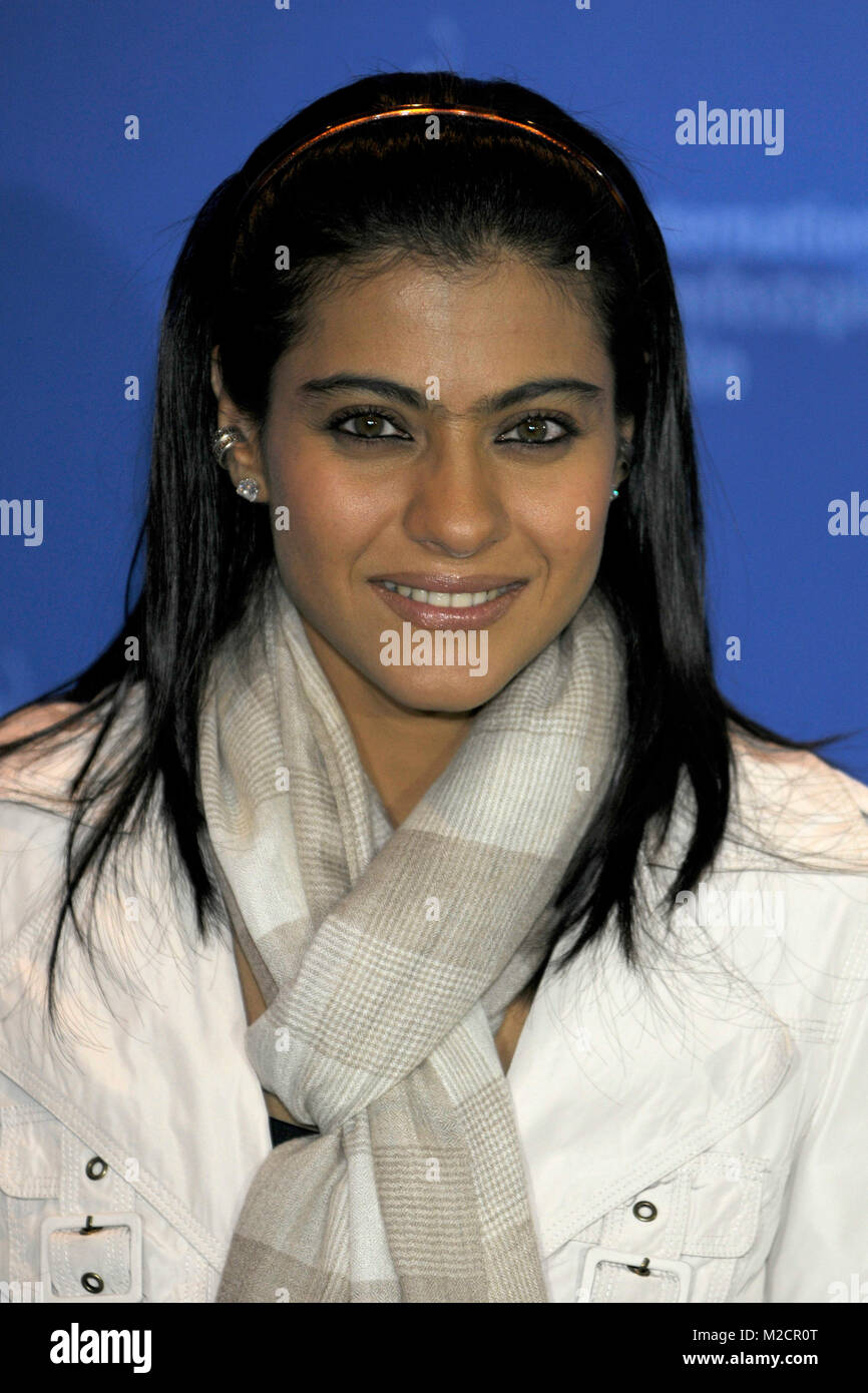 Der indische Schauspielerin Kajol Devgan beim Fotocall zu 'My Name is Khan' im Rahmen der 60. Berlinale in Berlin am 12.02.2010 Stock Photo