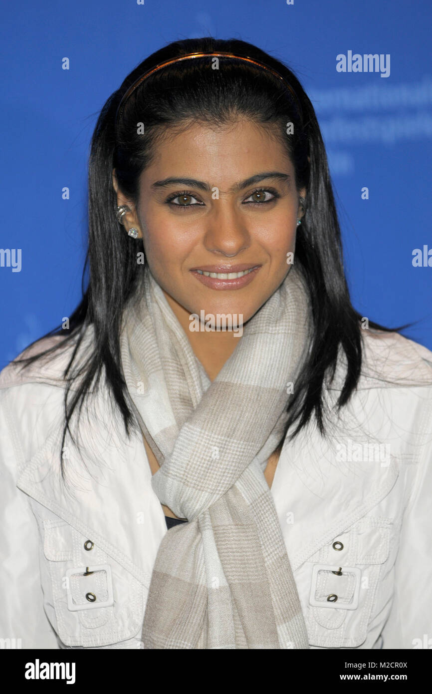 Der indische Schauspielerin Kajol Devgan beim Fotocall zu 'My Name is Khan' im Rahmen der 60. Berlinale in Berlin am 12.02.2010 Stock Photo