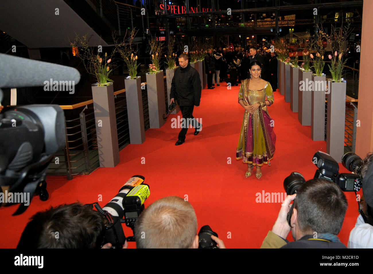 Der indische Schauspielerin Kajol Devgan bei der Premiere von 'My Name is Khan' im Rahmen der 60. Berlinale in Berlin am 12.02.2010 Stock Photo