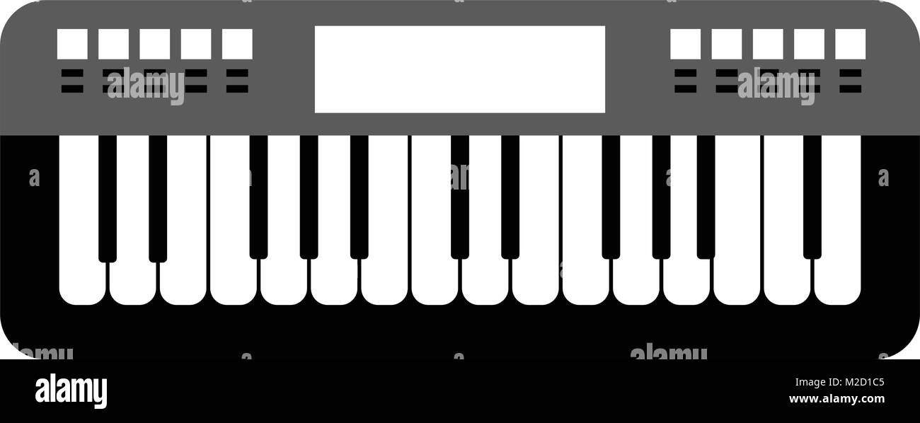 Isolated keyboard. Musical instrument Stock Vector Image & Art Alamy