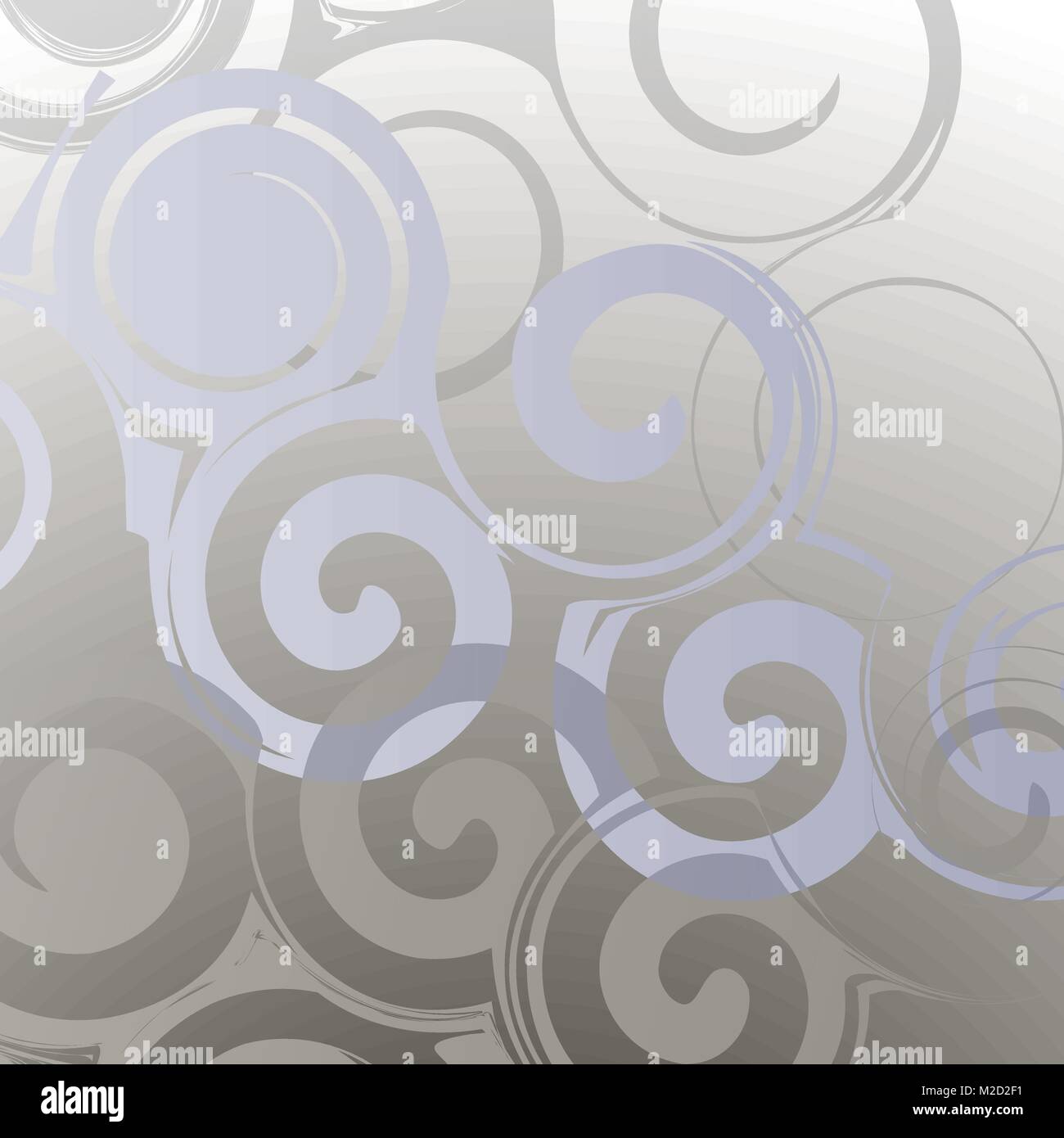 Abstract background with circles from monograms. Stock Vector