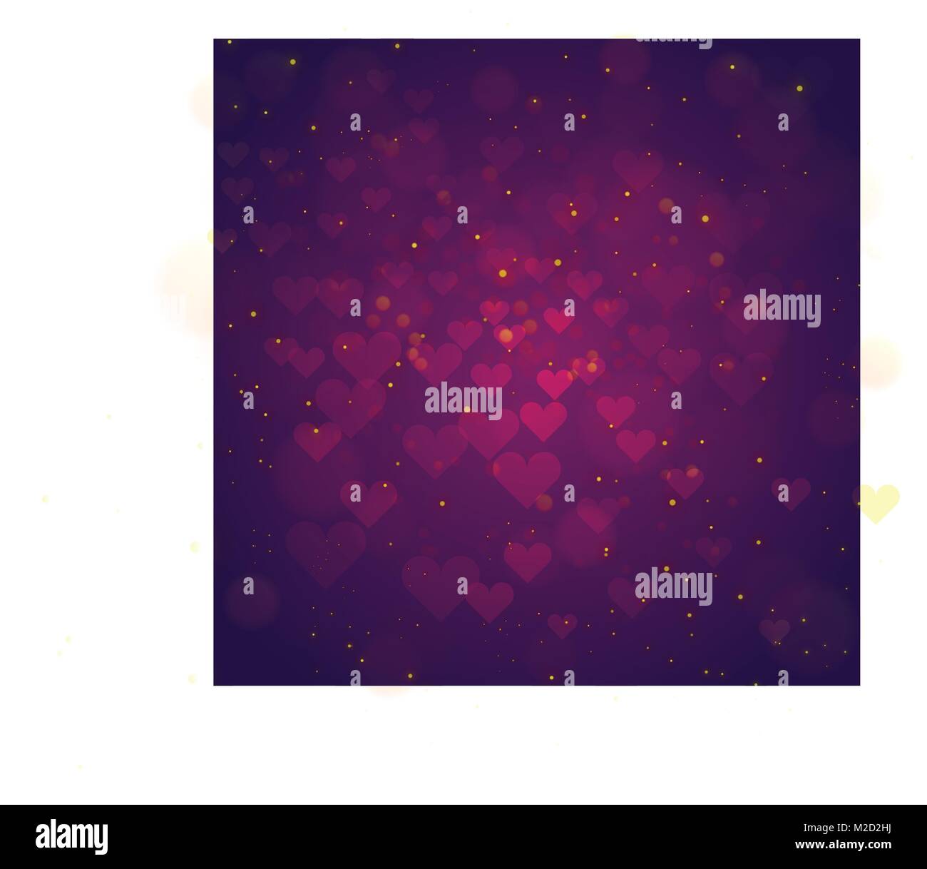 Valentines day. Red hearts Stock Vector Image & Art - Alamy
